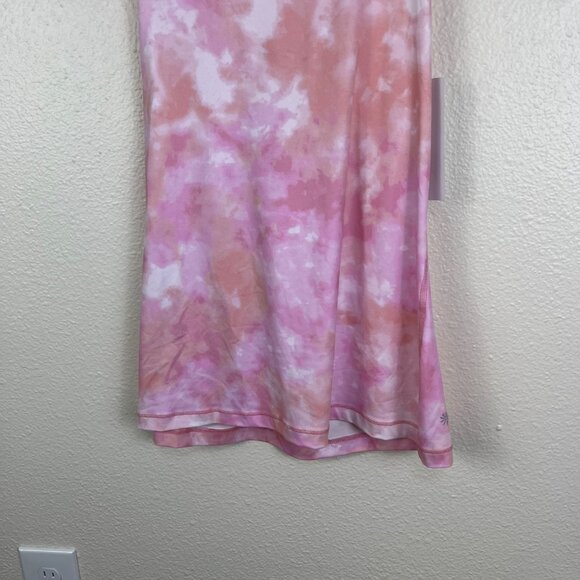 Athleta Athletic Nitro Printed Tank Top Tie Dye Pink NWT Women’s Size M - Picture 4 of 7